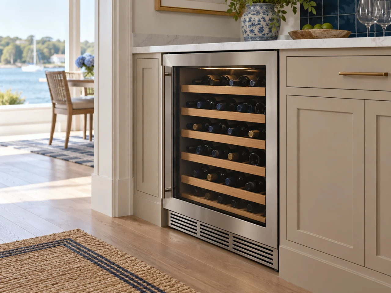 Illustration of Sub-Zero wine cooler