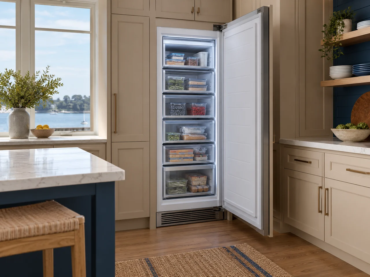 Illustration of Viking freezer
