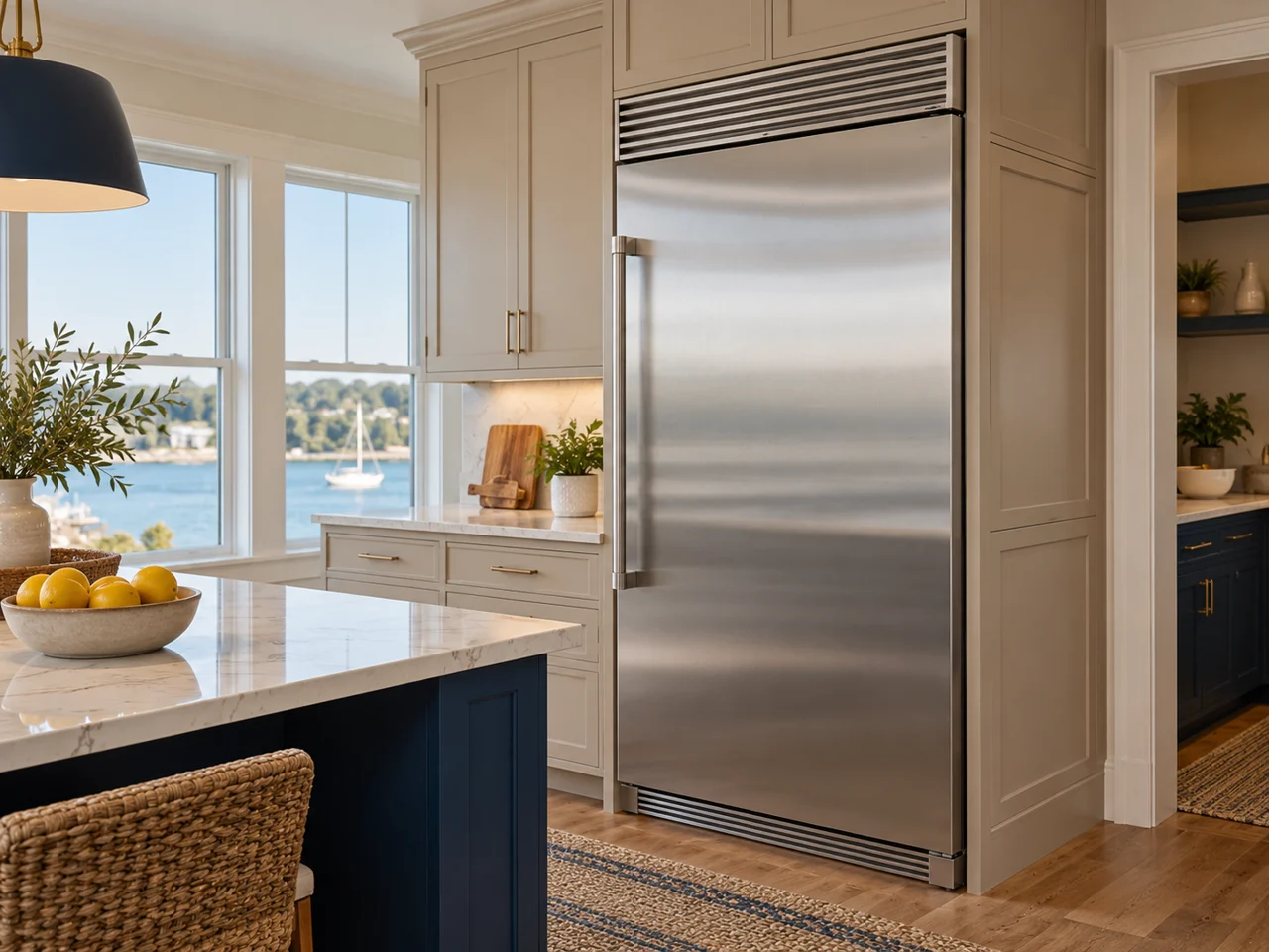Illustration of Viking refrigerator