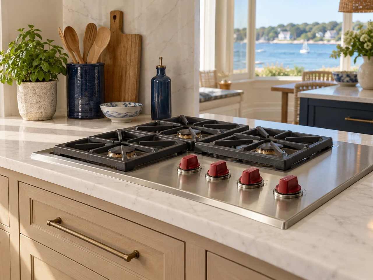 Illustration of Wolf cooktop